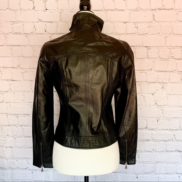 Danier Leather Jacket - BLACK - Picture 4 of 9